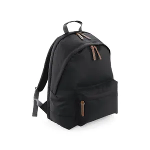 Trendy faux leather backpack Bag Base image-0