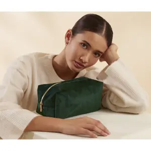 Pochette in tessuto di velluto Bag Base image-2