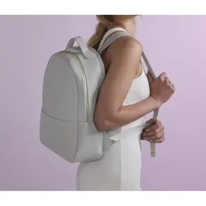 Saffiano faux leather backpack Bag Base image-3