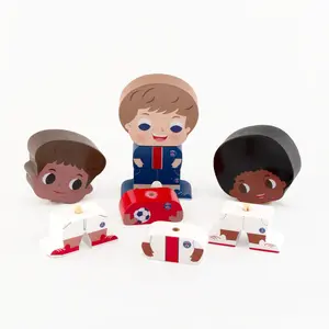 Wooden building blocks Baghera Paris Saint-Germain image-1