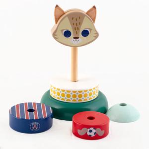 579-wooden-pyramid-baghera-paris-saint-germain-multicolour-12x20-cm