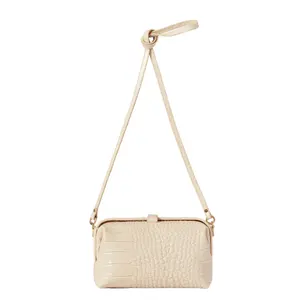 Women's Crocodile Effect Handbag Balagan Rofe M
