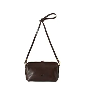 Dark Brown Handbag Women Balagan Rofe M image-0