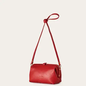 Red Poppy Handbag for Women Balagan Rofe M image-3