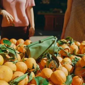Green Handbag for Women Balagan Rofe M image-2