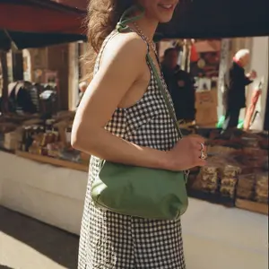 Green Handbag for Women Balagan Rofe M image-6
