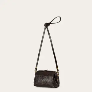 Women's Crocodile Effect Handbag Balagan Rofe S image-3