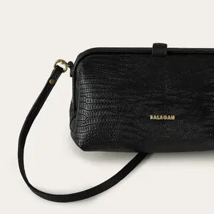 Women’s Lizard Effect Handbag Balagan Rofe M image-5
