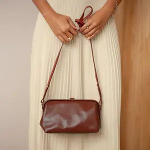 Chestnut Handbag Women's Balagan Rofe M image-1