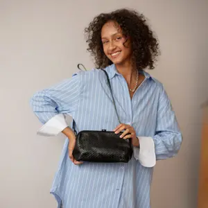 Women's Woven Handbag Balagan Rofe M image-1