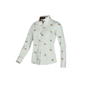 Camisa de algodón estampada para mujer Baleno Laura