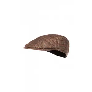 Printed tweed cap Baleno Foxton image-0