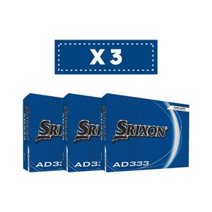 Set of 3 Ball Boxes Srixon AD333 11