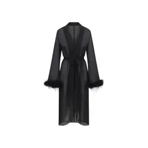 Robe rochet aus Straussfedern Damen Balou