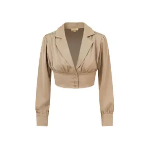 Kurze Seidenbluse Damen Balou