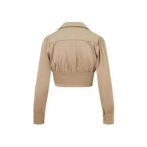 Kurze Seidenbluse Damen Balou image-1