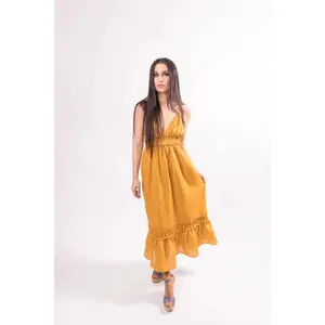 Leinenkleid Damen Balou Maxi image-3