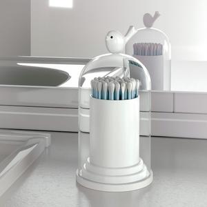 Toothpick and cotton bud holder Balvi Birdie image-2