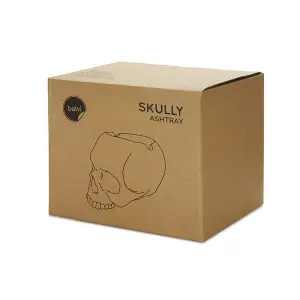 Cement ashtray Balvi Skully image-1