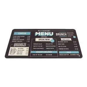 Dywanik do kuchni z plastiku Balvi New York Menu image-0