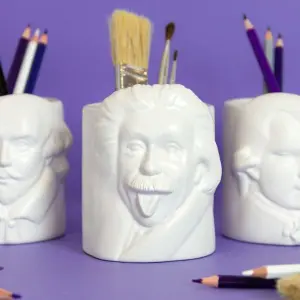 Keramický stojánek na tužky Balvi Albert Einstein image-1