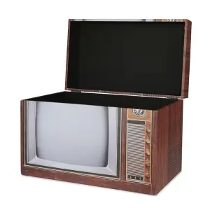 Storage box Balvi Vintage TV image-1