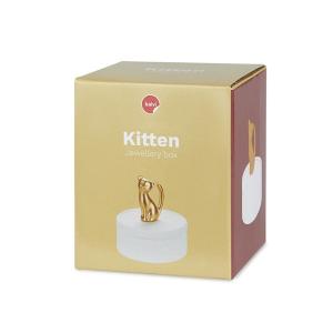 Porcelanowe pudełko na biżuterię Balvi Kitten image-2