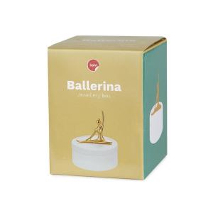 Porcelanowe pudełko na biżuterię Balvi Ballerina image-2