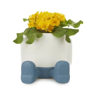 Ceramic flower pot Balvi Mr Sitty image-0