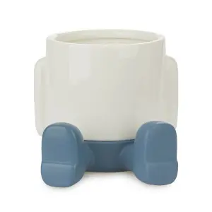 Ceramic flower pot Balvi Mr Sitty image-1