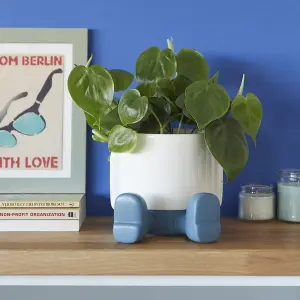 Ceramic flower pot Balvi Mr Sitty image-2