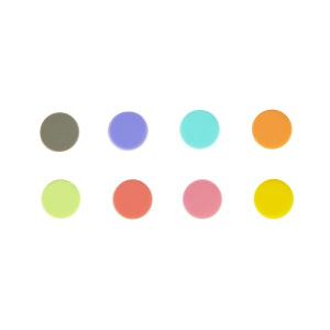 27575-glass-marker-balvi-sticky-dots-x8-white-1-5x1-5x0-1-cm