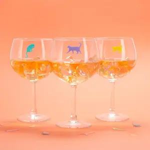 Znak do szklanek Balvi Sticky Cats (x8) image-1