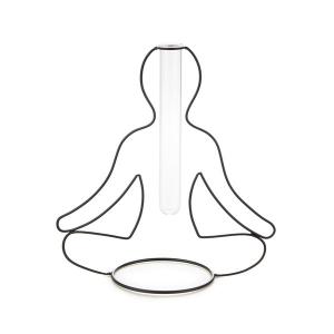 Szklany wazon Balvi Yoga Silhouette