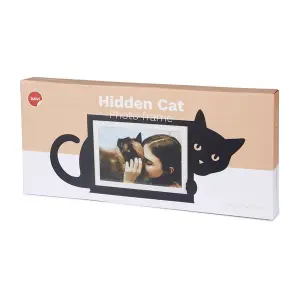 Metallischer horizontaler Bilderrahmen Balvi Hidden Cat image-2