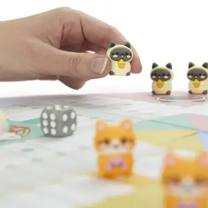 Plastic Ludo Game Balvi Kawaii Purrchisi image-1