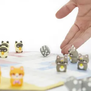 Plastic Ludo Game Balvi Kawaii Purrchisi image-2