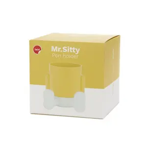 Pojemnik na długopisy z plastiku Balvi Mr.Sitty image-1