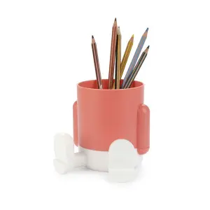 Pot à crayons plastique Balvi Mr.Sitty image-0
