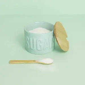 Zuccheriera con coperchio, ceramica Balvi image-2