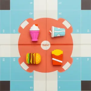 Board games cardboard, plastic Balvi Ludo's Diner image-1
