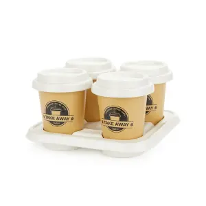Kaffekop i porcelæn Balvi Take Away (x4) image-0