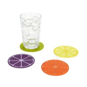 Sottobicchiere di plastica Balvi Fruit Party (x4) image-0