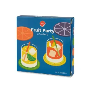 Sottobicchiere di plastica Balvi Fruit Party (x4) image-2