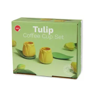 Keramický hrnek na kávu Balvi Tulip (x2) image-2