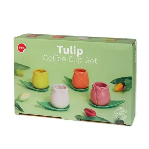 Keramische koffiemok Balvi Tulip (x4) image-2