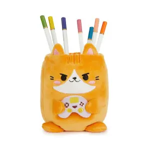 Plastový stojan na tužky pro děti Balvi Fluffy Kawaii Gamer image-1