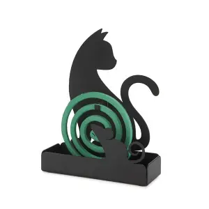 Soporte para espiral anti-mosquitos Balvi Feline image-0