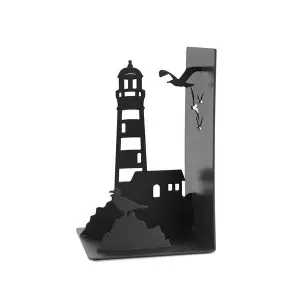 Suporte para livros metálico Balvi Lighthouse