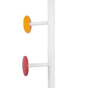 Coat rack steel wood Balvi Shiitake Wood image-1